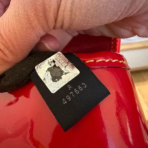 Fendi red patent leather tote - Picture 13 of 14